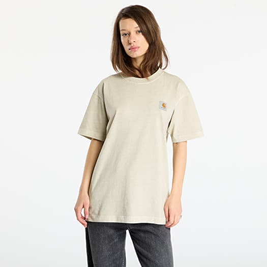 T-krekls Carhartt WIP S/S Vista T-Shirt UNISEX Fleur De Sel Garment Dyed