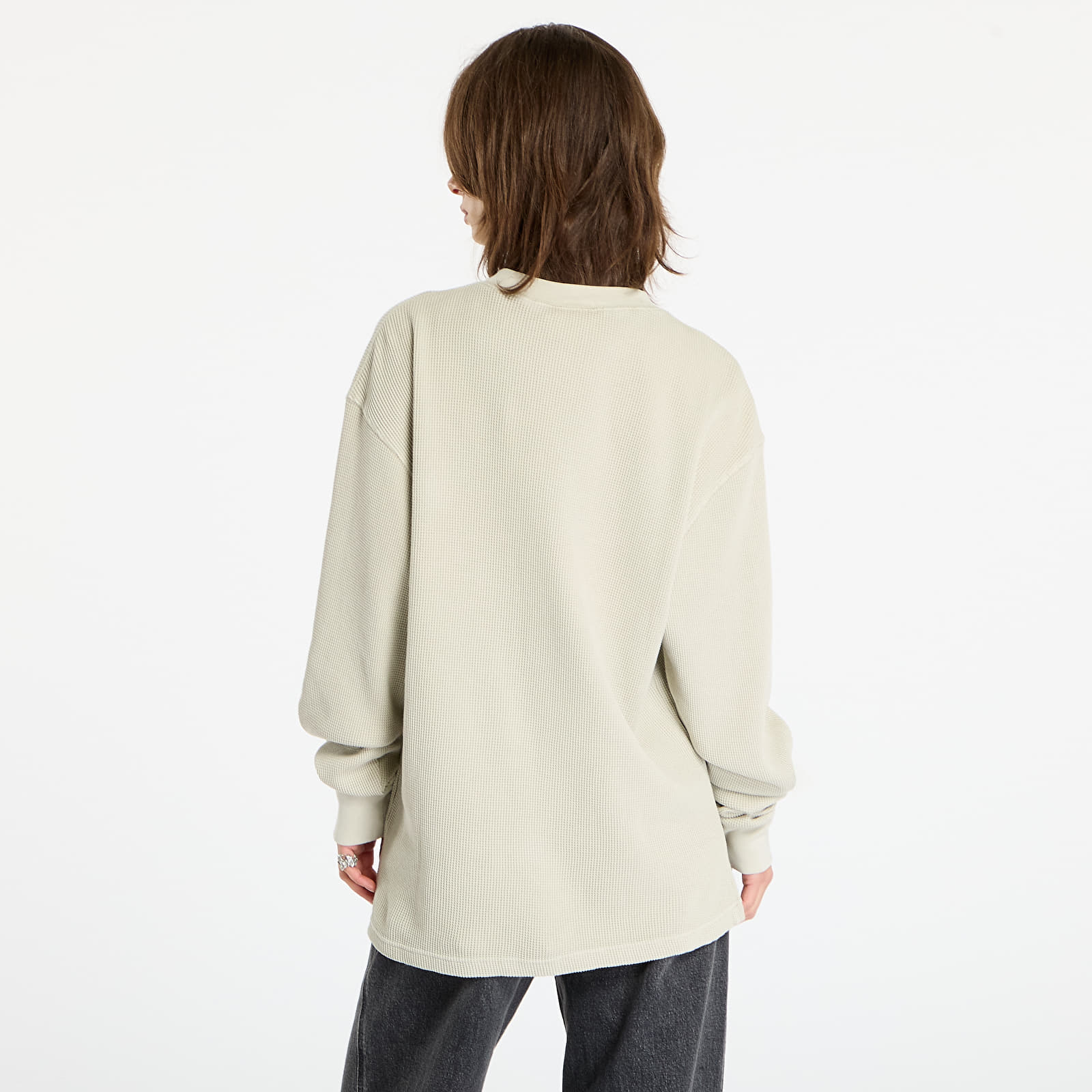 T-särgid Carhartt WIP L/S Vista Waffle T-Shirt UNISEX Fleur De Sel Garment Dyed