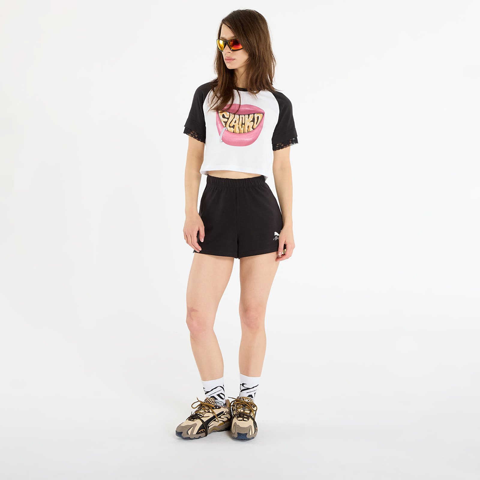 T-Shirts PUMA x A$AP ROCKY FLACKO Smile Baby Tee PUMA White