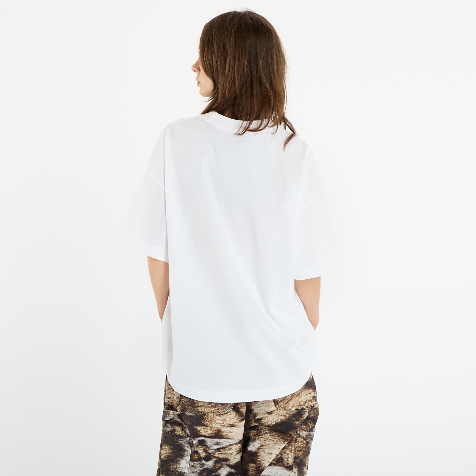 T-shirts Carhartt WIP S/S Signature Script T-Shirt White/ Black