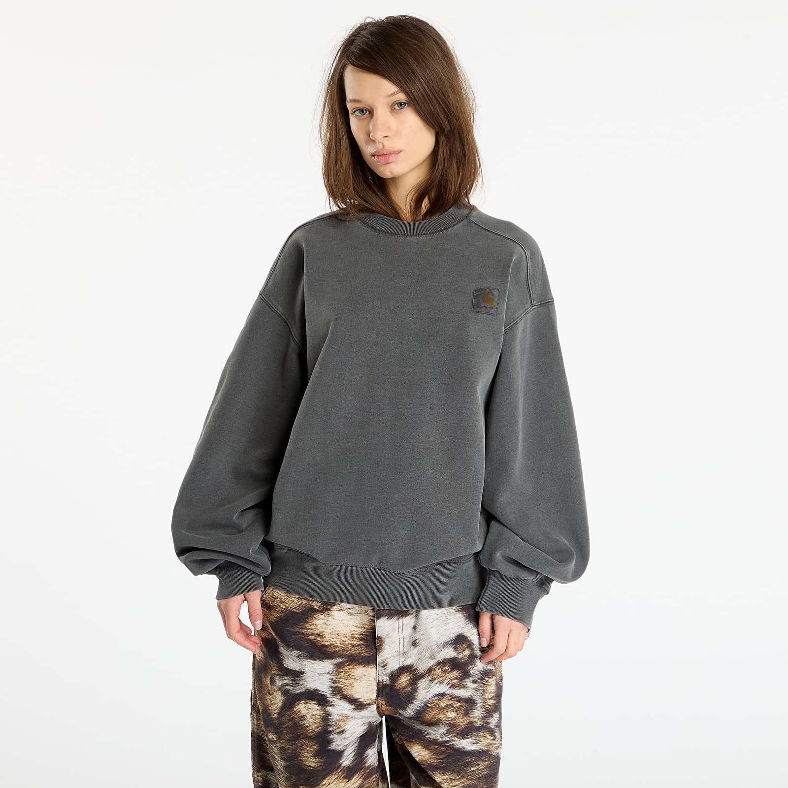 Hættetrøjer og sweatshirts Carhartt WIP Vista Sweat UNISEX Black Garment Dyed
