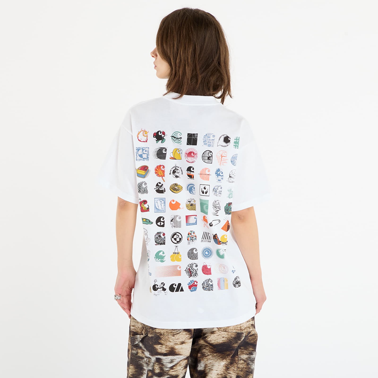   Μπλούζες Carhartt WIP S/S C Logo Archive T-Shirt UNISEX White