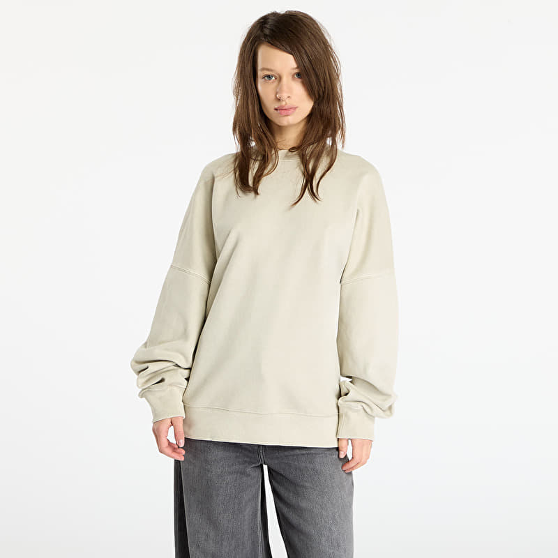 Sweatshirt Carhartt WIP RGGD Sweat UNISEX Fleur De Sel Garment Dyed