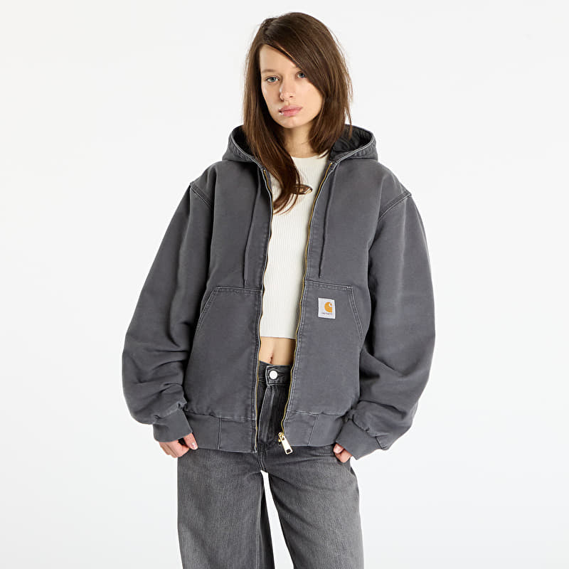 Jacka Carhartt WIP OG Active Jacket Graphite Stone Canvas
