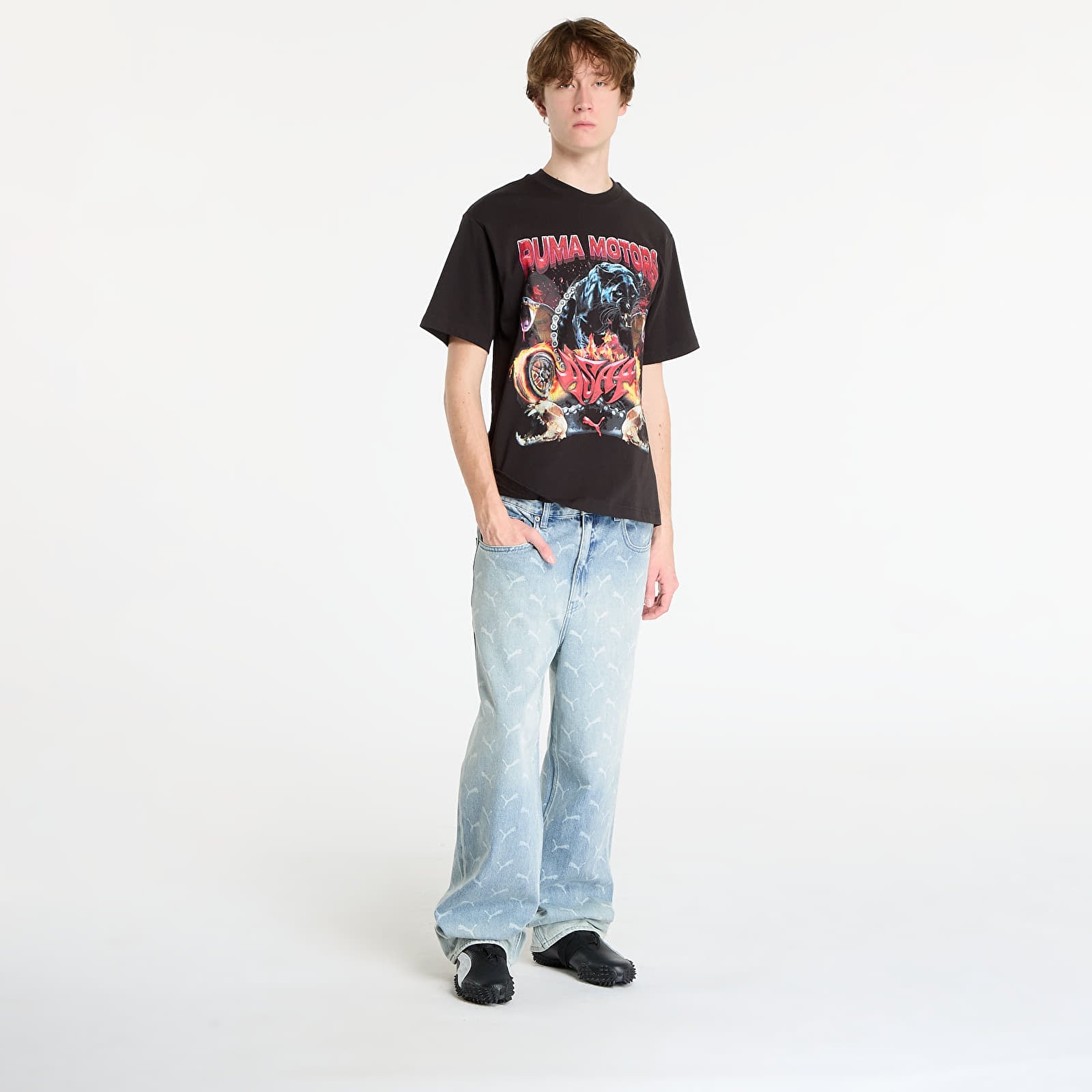 Tričká PUMA x A$AP ROCKY Motors Tee PUMA Black