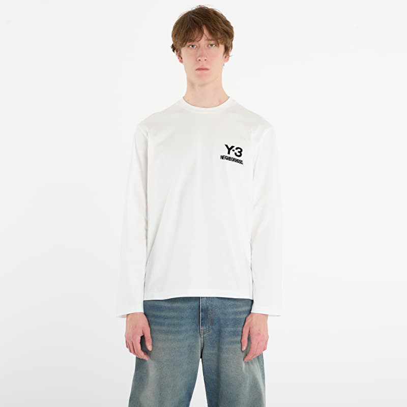 Men's T-shirts Y-3 x Neighborhood Logo Long Sleeve Tee UNISEX Core