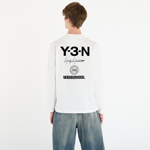 Men's T-shirts Y-3 x Neighborhood Logo Long Sleeve Tee UNISEX Core