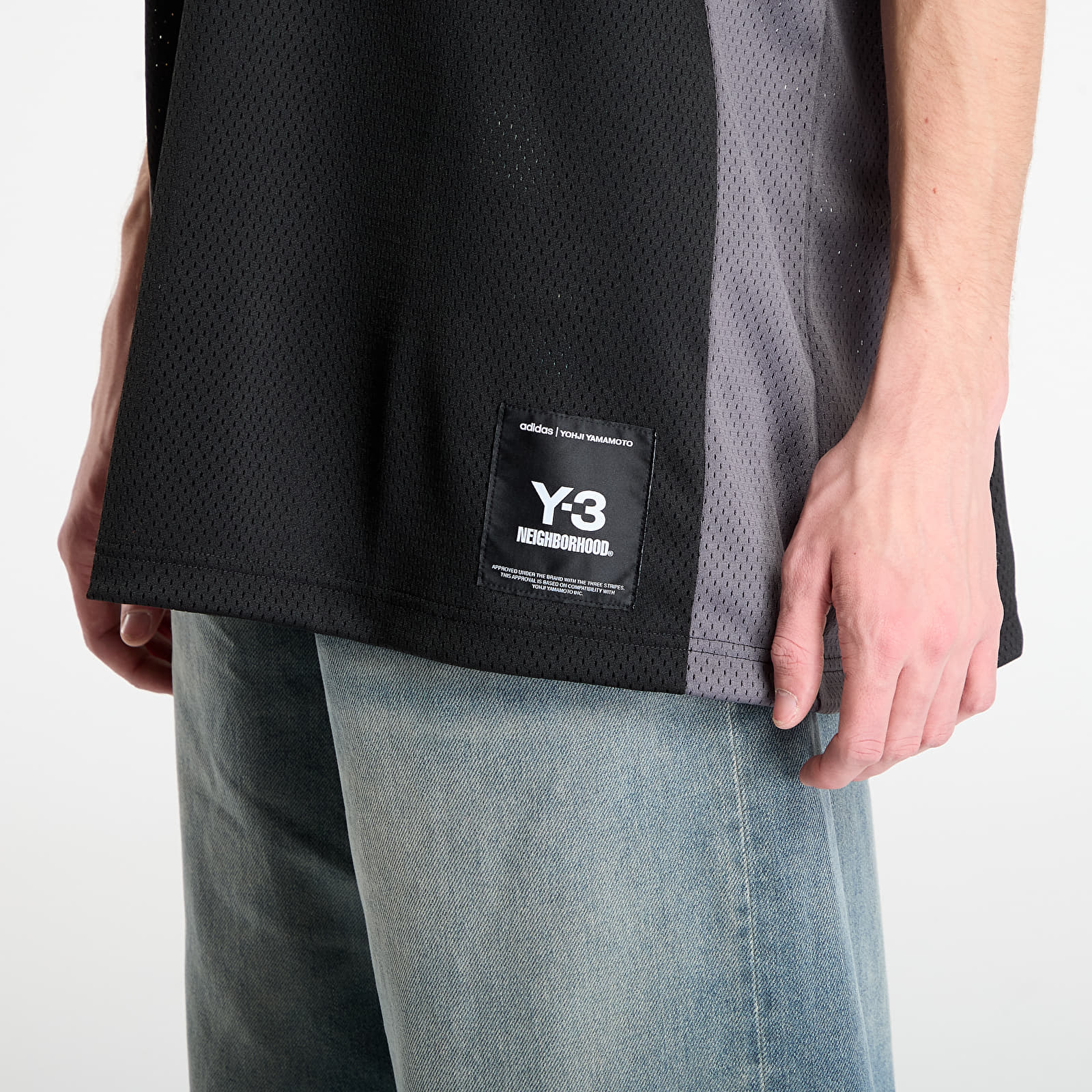 Jerseys Y-3 x Neighborhood Football Jersey UNISEX Black