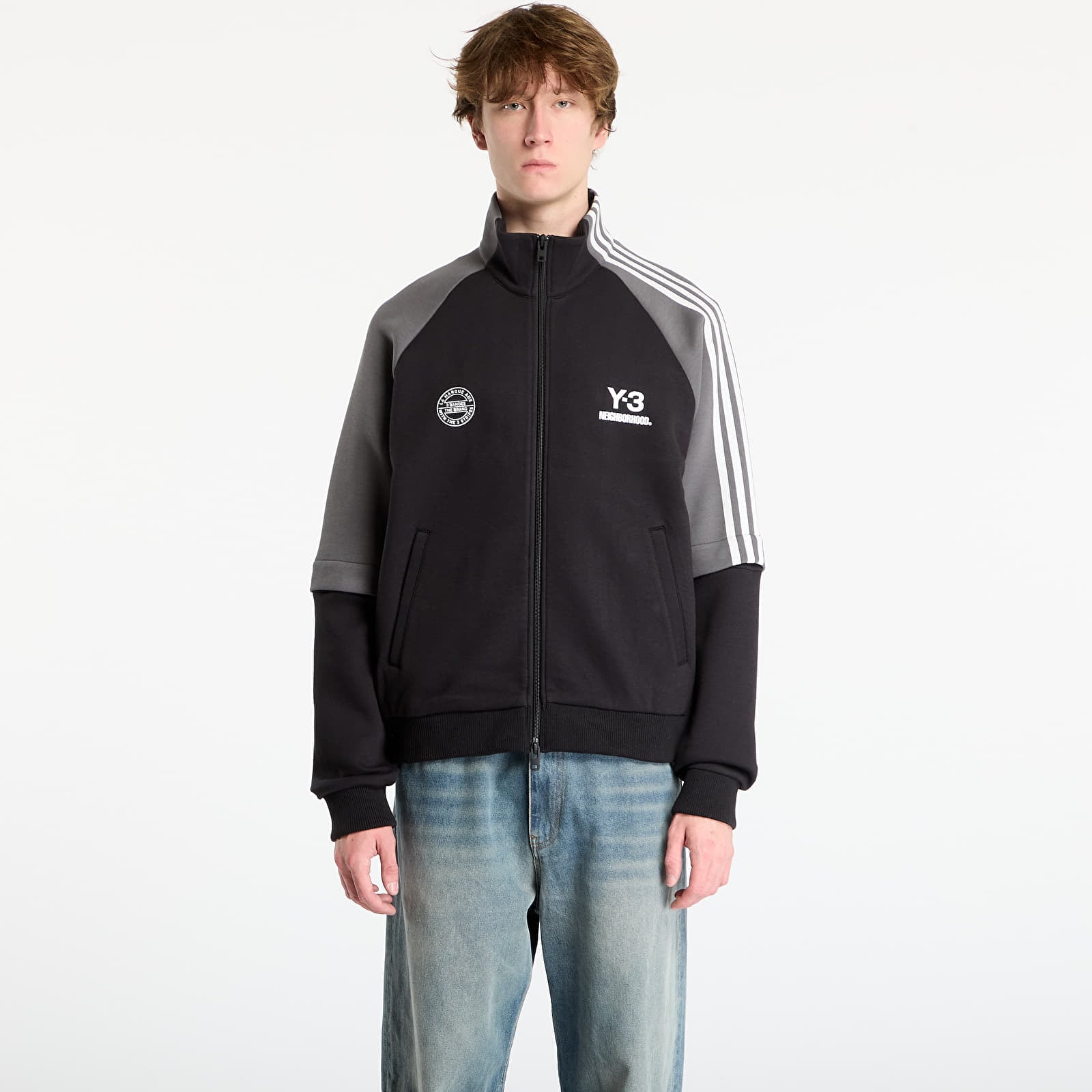 Luvtröjor för män Y-3 x Neighborhood Track Top UNISEX Black