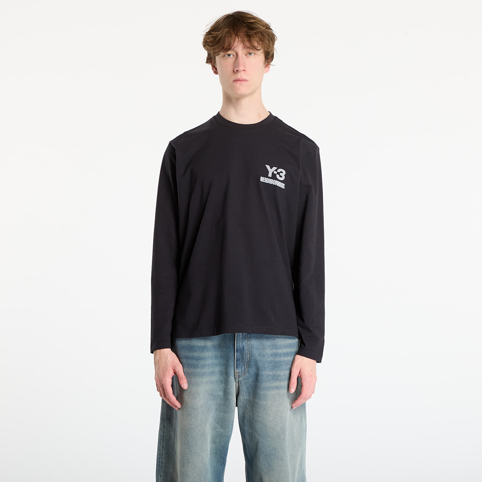 Тениска Y-3 x Neighborhood Logo Long Sleeve Tee UNISEX Black S