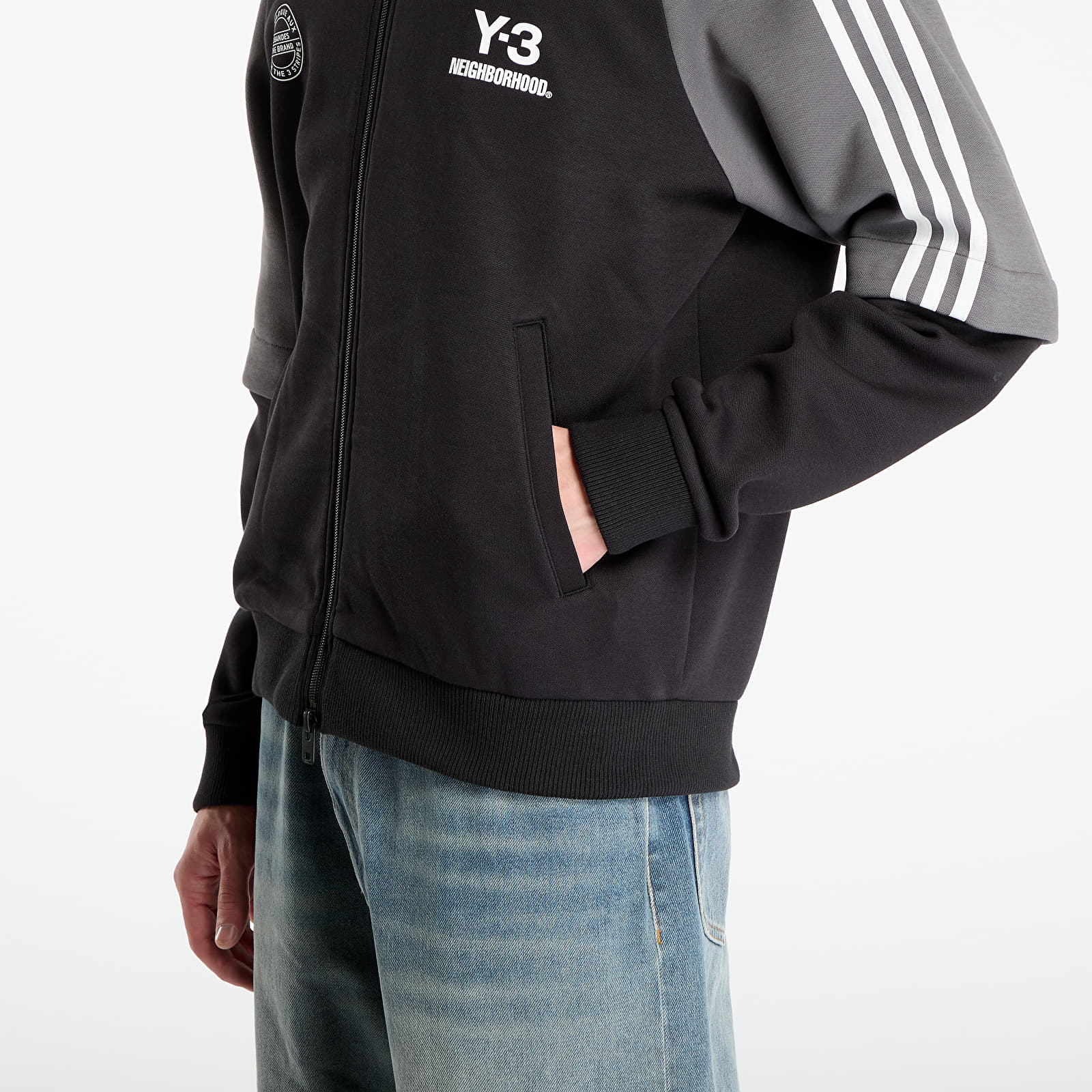 Luvtröjor för män Y-3 x Neighborhood Track Top UNISEX Black