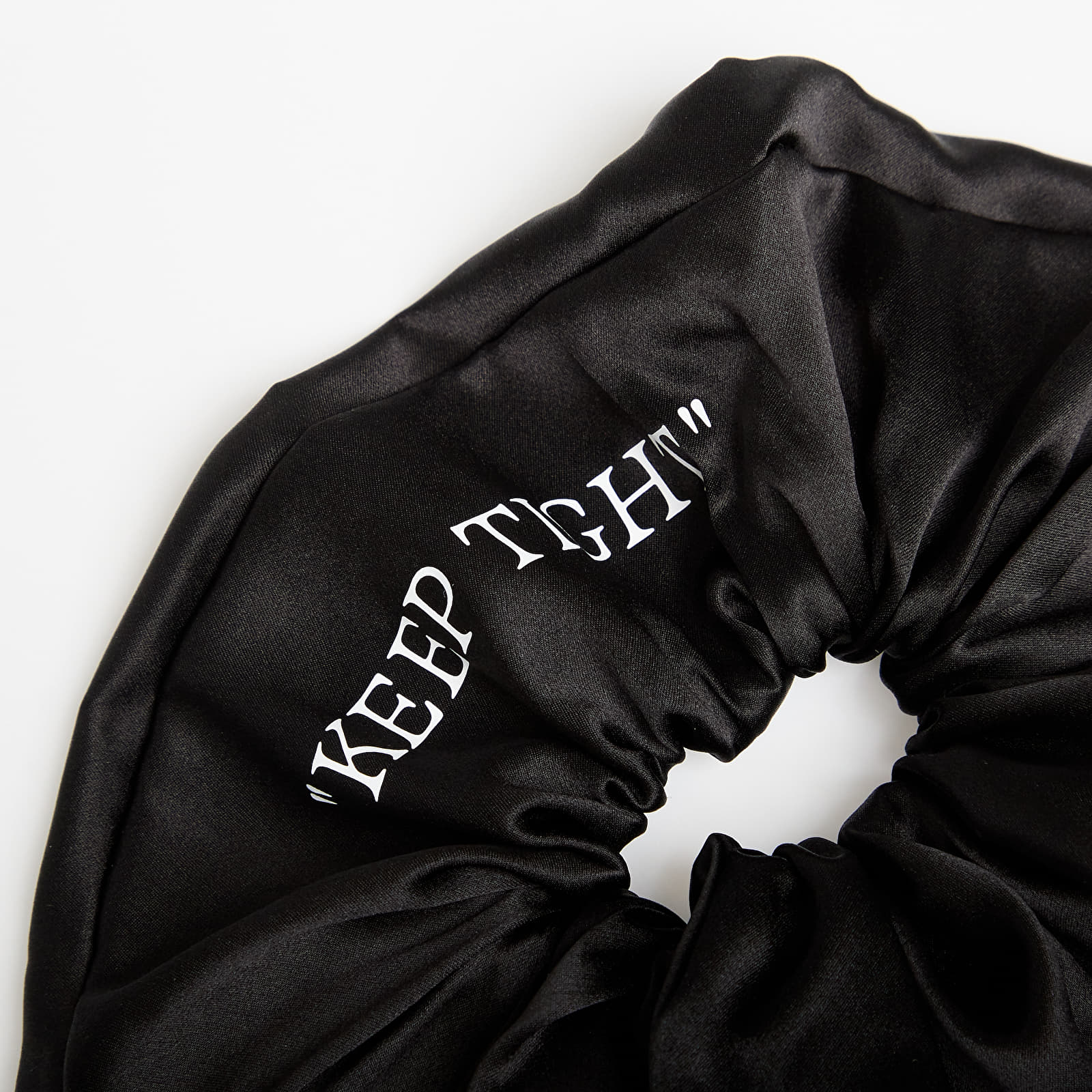 Other accessories Off-White Keep Tight Satin Scrunchie Black/ White