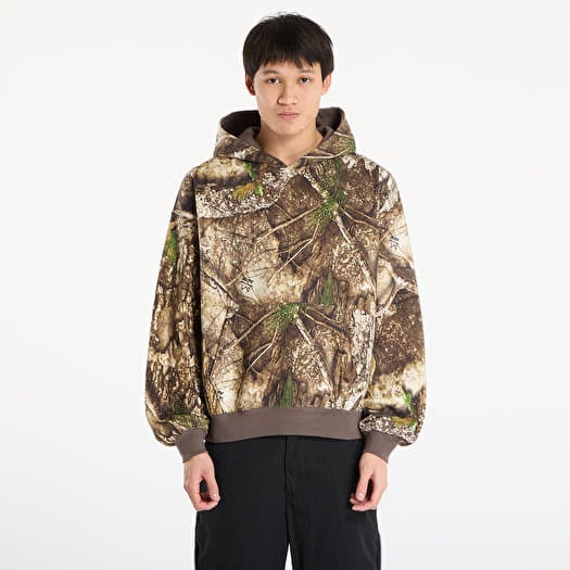 Verryttelypaita Jordan Brooklyn Men's Fleece Realtree Pullover Hoodie Medium Olive/ Sail