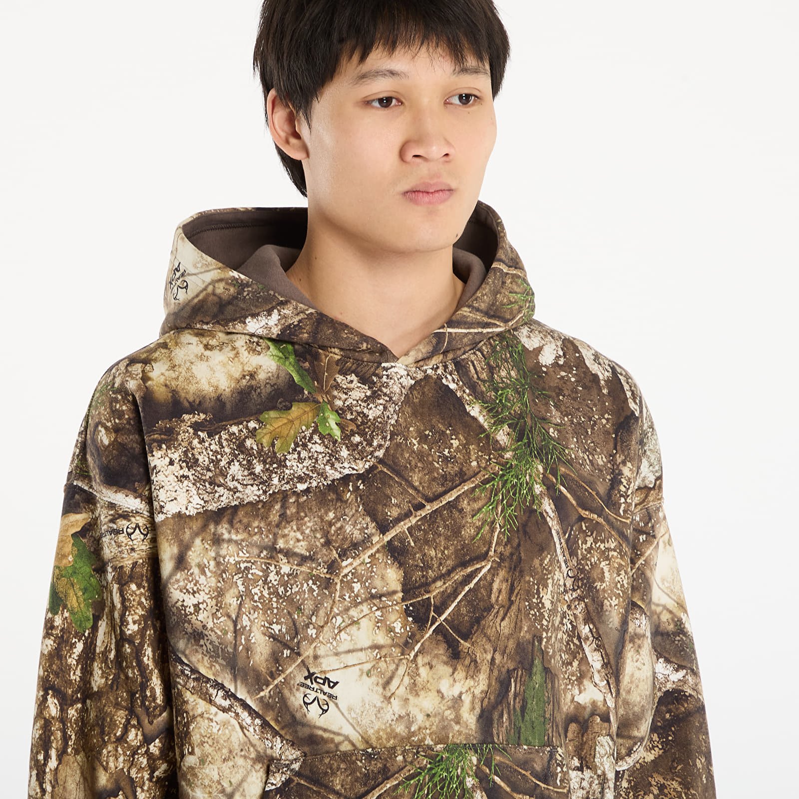 Hupparit ja collegepaidat Jordan Brooklyn Men's Fleece Realtree Pullover Hoodie Medium Olive/ Sail