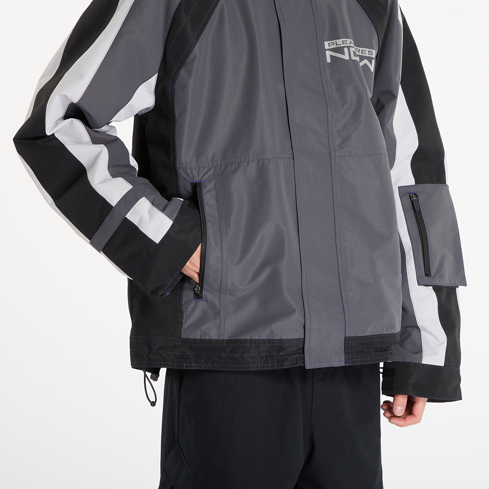 Men's jackets PLEASURES Tactical Moto Jacket Black