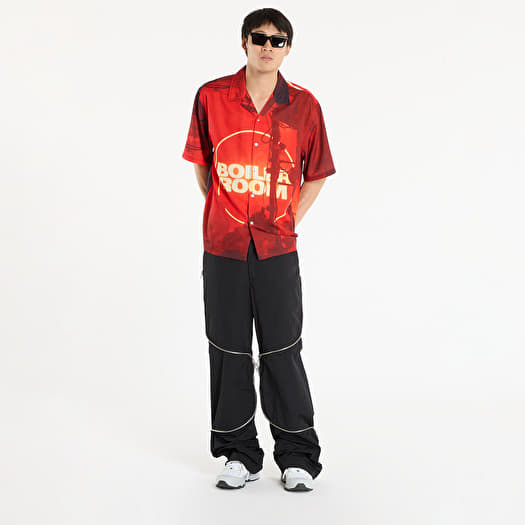 PLEASURES x Boiler Room Venue Button Up Red | Footshop