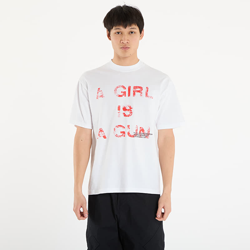 T-skjorte PLEASURES x FOOTSHOP EXCLUSIVE - G.I.A.G. T-Shirt White