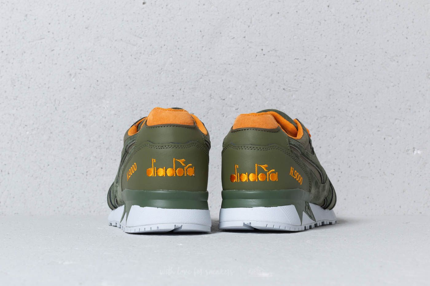 Men's shoes Diadora N9000 CVSD Green Rosemary