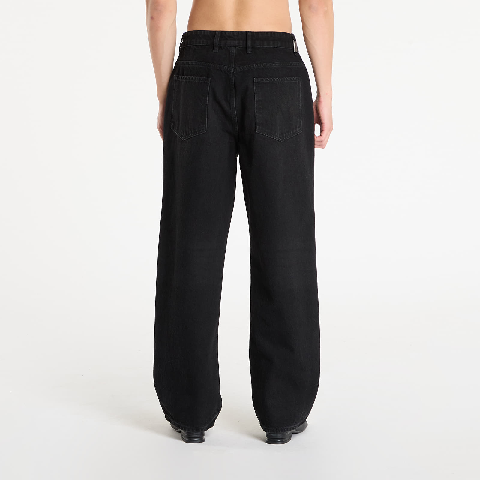 Muške traperice REPRESENT R3 Baggy Denim Pants Black