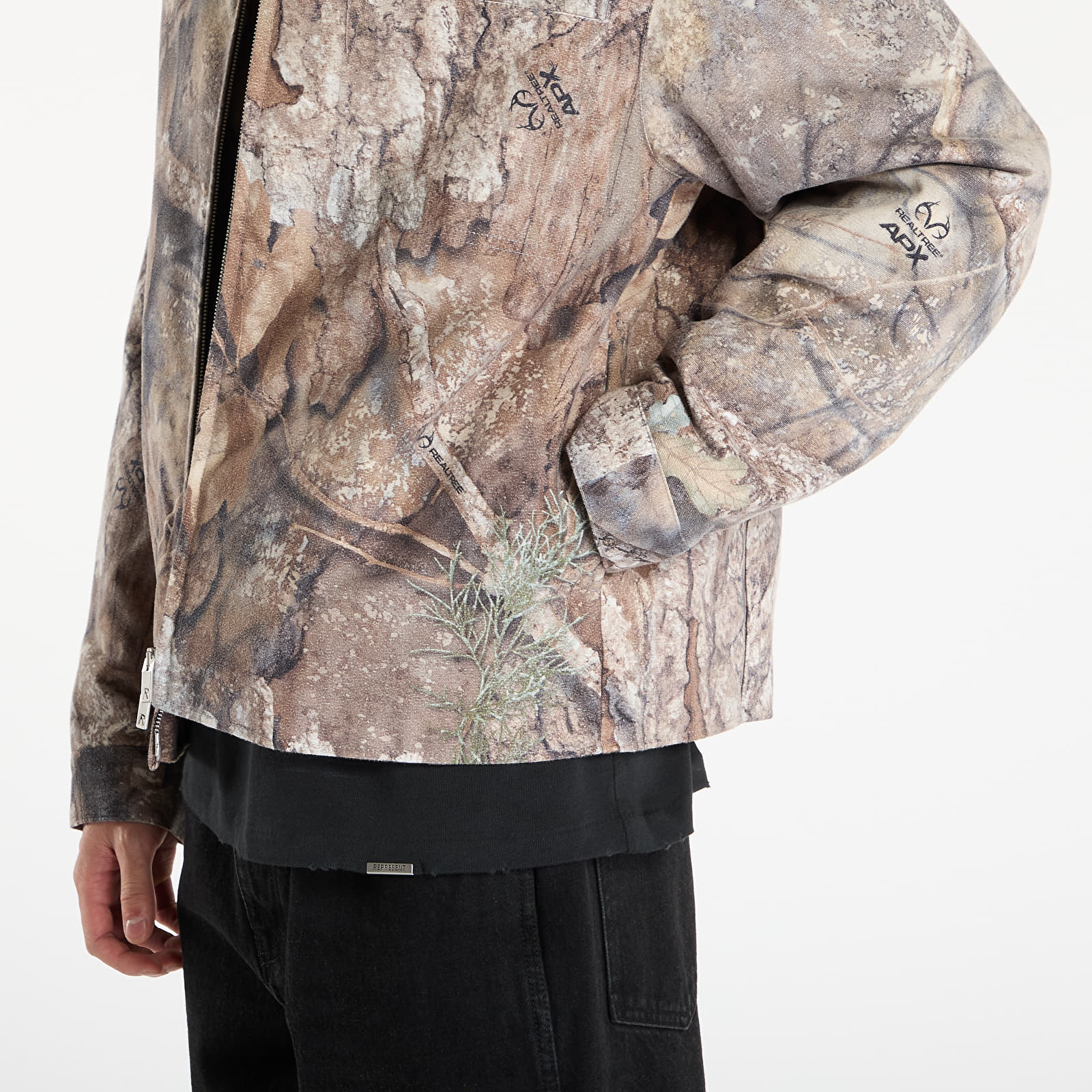 Jachete pentru bărbați REPRESENT Real Tree Camo Trucker Jacket UNISEX Camo