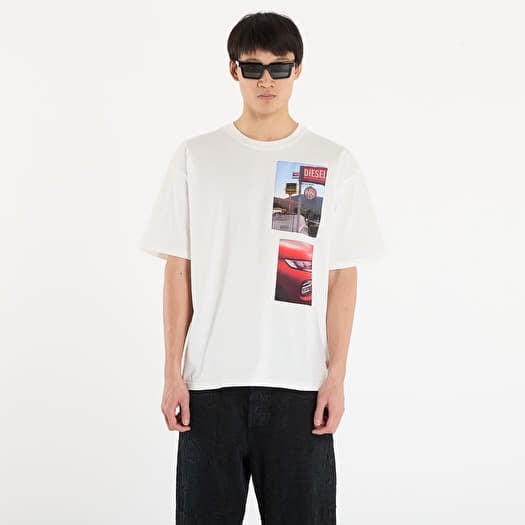 Majice DIESEL T-Boxt-T3 T-Shirt Off White
