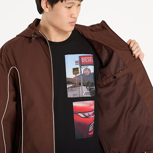 Jackets DIESEL J-Hives Jacket Brown (A06149_0DGAM 7FG) | Footshop