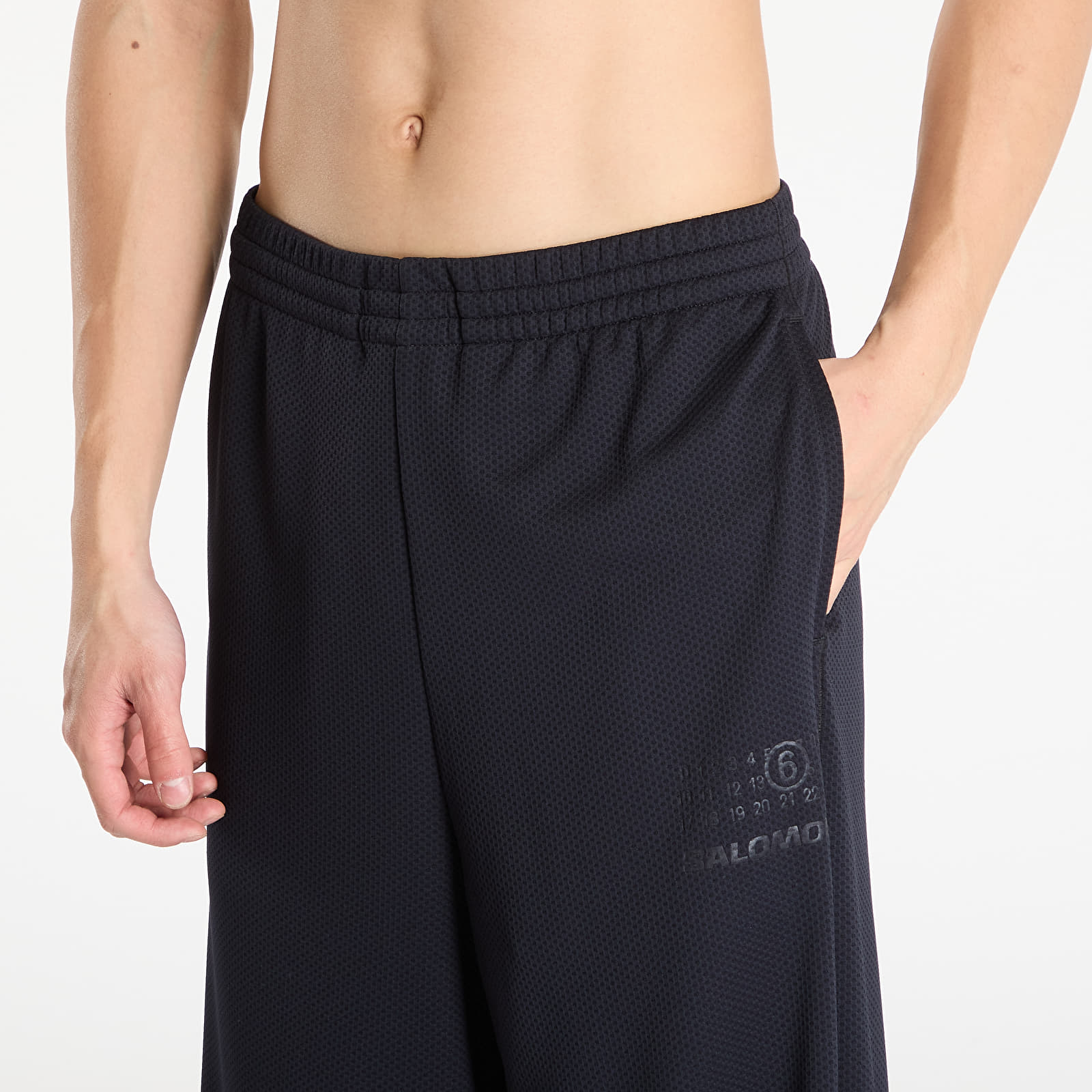 Pánské kalhoty MM6 Men's Rtw Avp Pants Washed Black