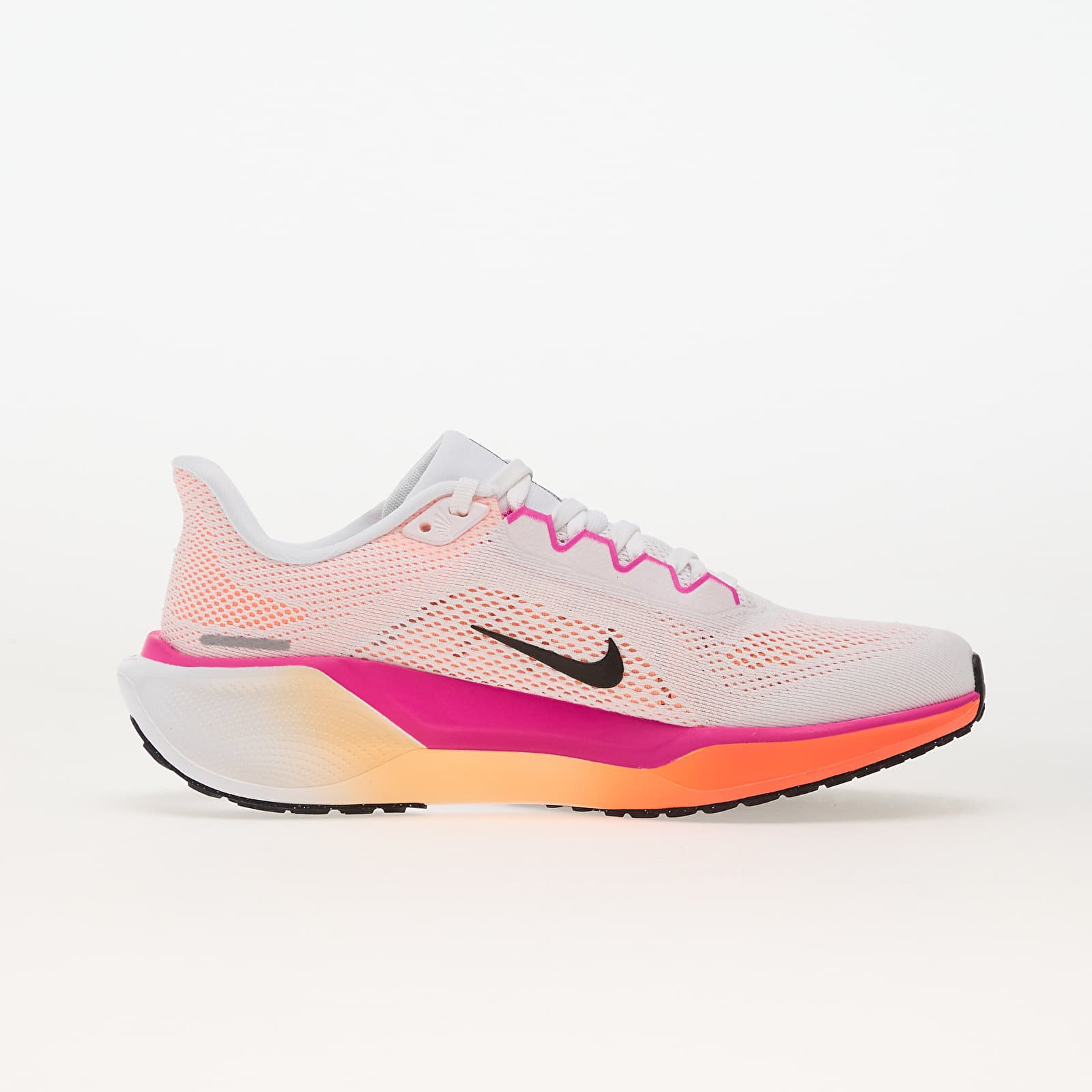 Încălțăminte și sneakerși pentru femei Nike Pegasus 41 White/ Black-Fire Pink-Orange Pulse