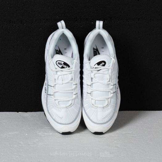 Women s shoes Nike Air Max 98 W White White Reflect Silver Footshop