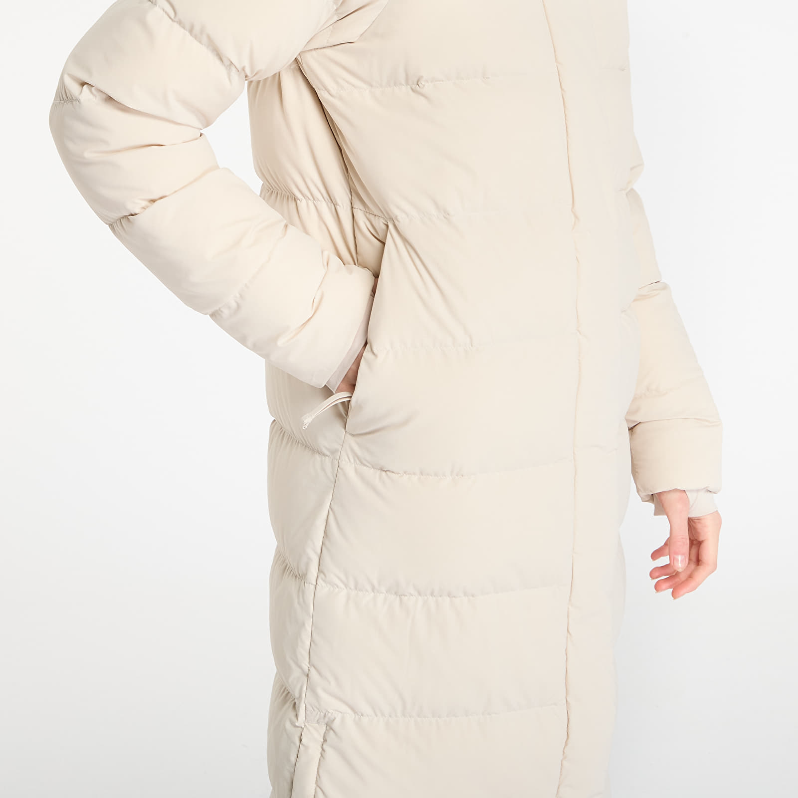 Striukės Columbia Amaze Puff™ Long Hooded Jacket Dark Stone