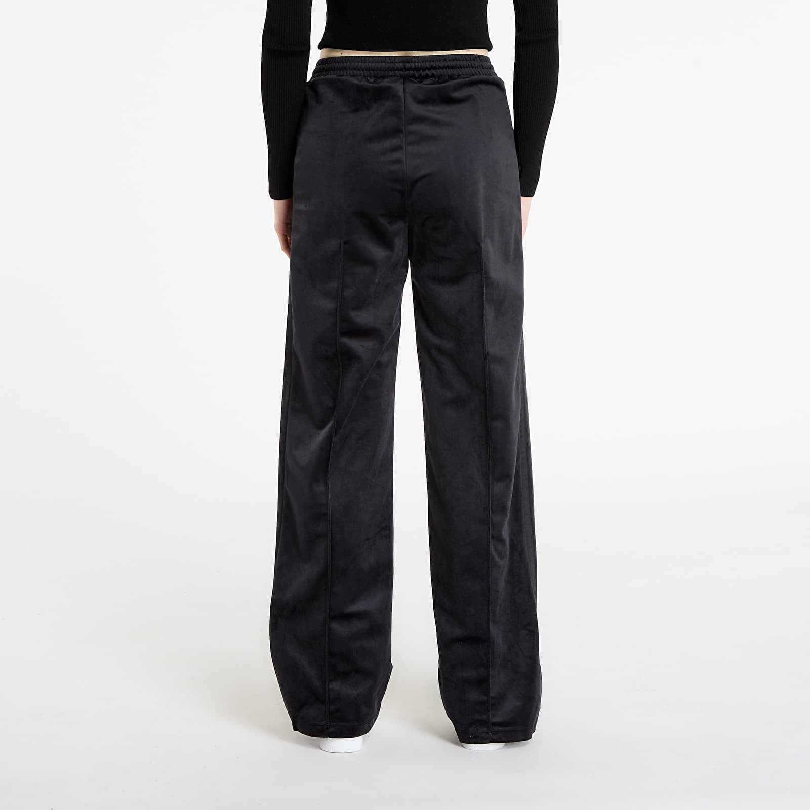 Hosen für Frauen adidas Velvet Trackpant Black