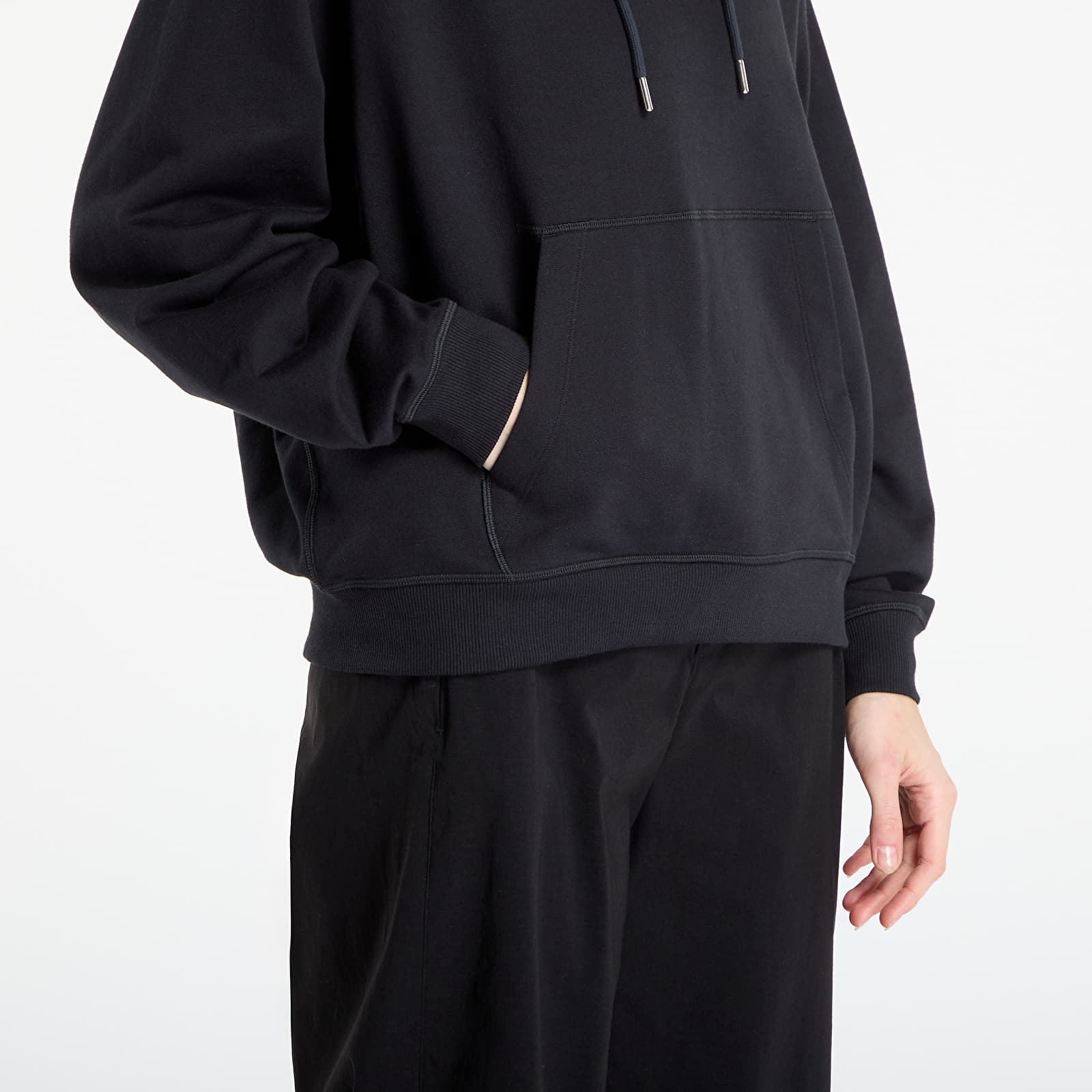 Γυναικεία φούτερ  Rapha Women's Cotton Hoodie Black/ White