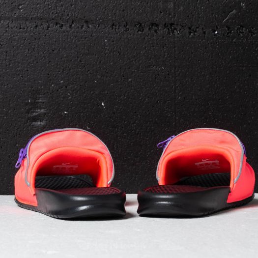Nike Benassi JDI Fanny Pack Hyper Punch/ Black-Hyper Grape  display picture 1