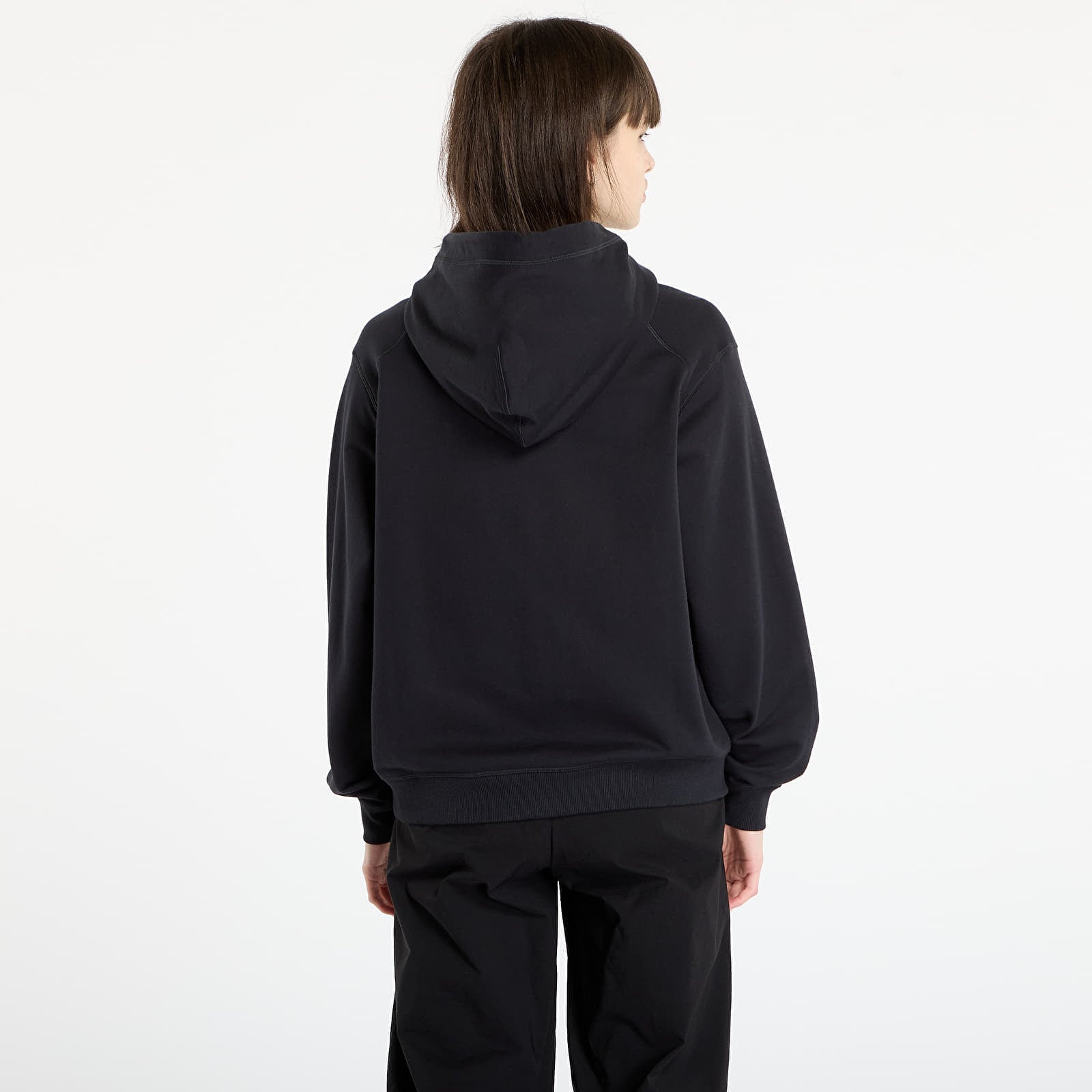 Γυναικεία φούτερ  Rapha Women's Cotton Hoodie Black/ White