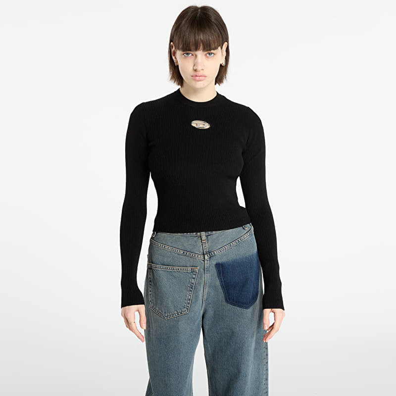 Sweatshirt DIESEL M-Valari Knitwear Black