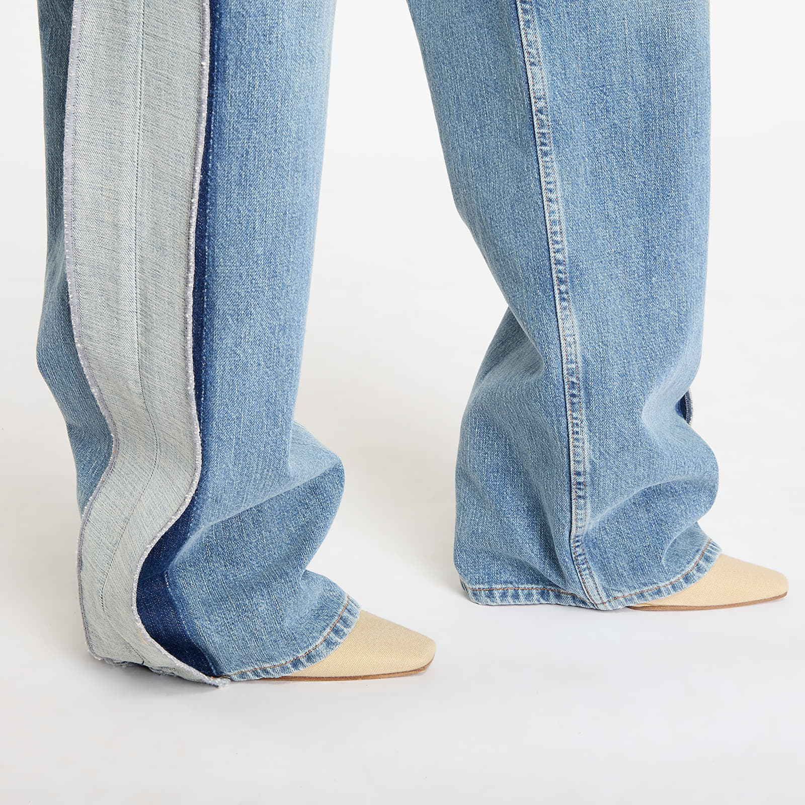 Dámské jeans MM6 Rtw Show Pants 5 Pockets Blue