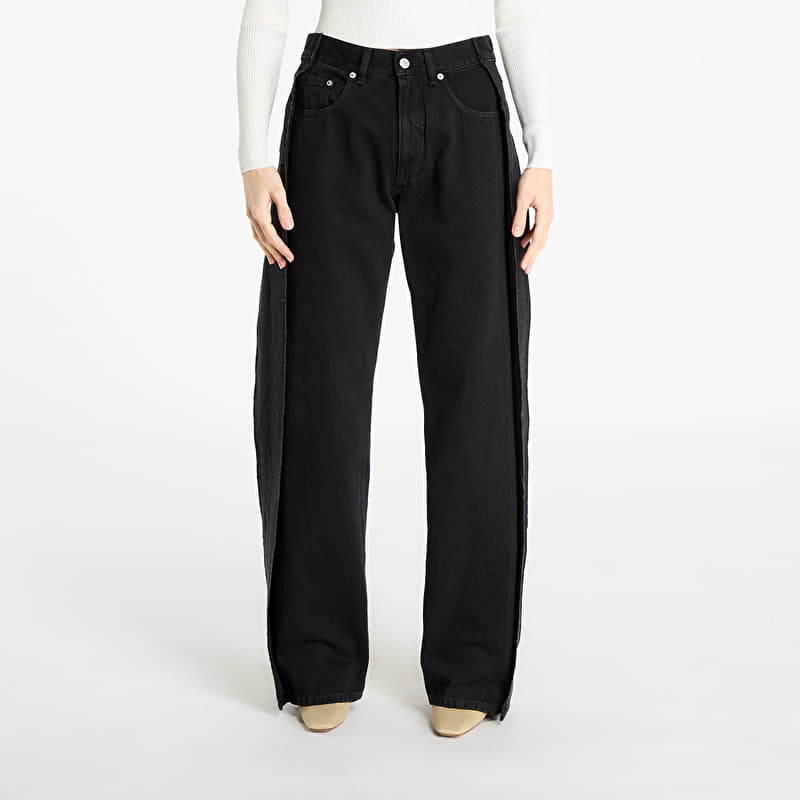 Džinsi MM6 Rtw Show Pants 5 Pockets Black