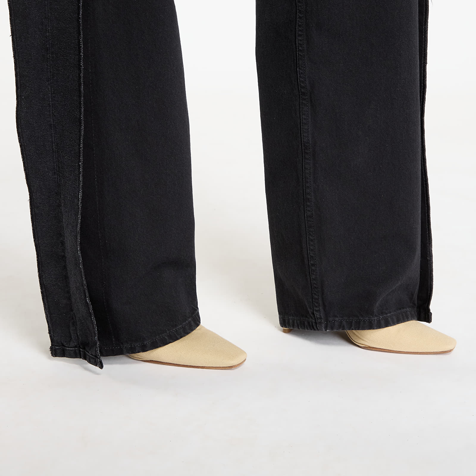 Jeans für Frauen MM6 Rtw Show Pants 5 Pockets Black