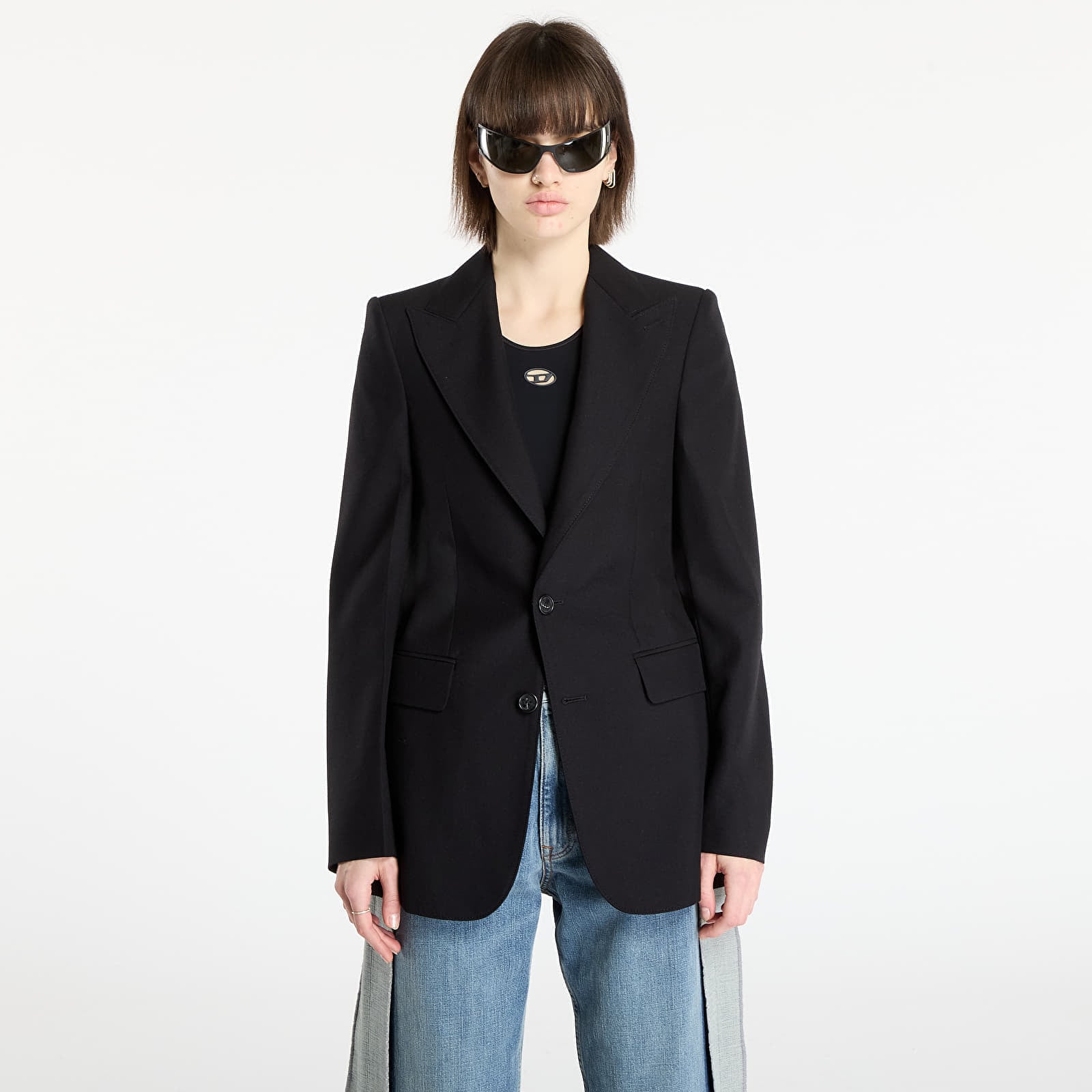 Jachetă MM6 Rtw Show Jacket Black 40
