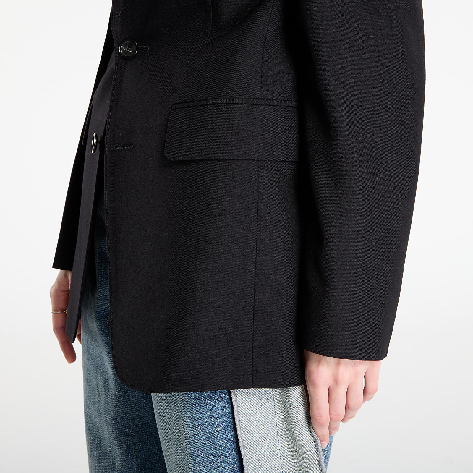 Jacken für Frauen MM6 Rtw Show Jacket Black