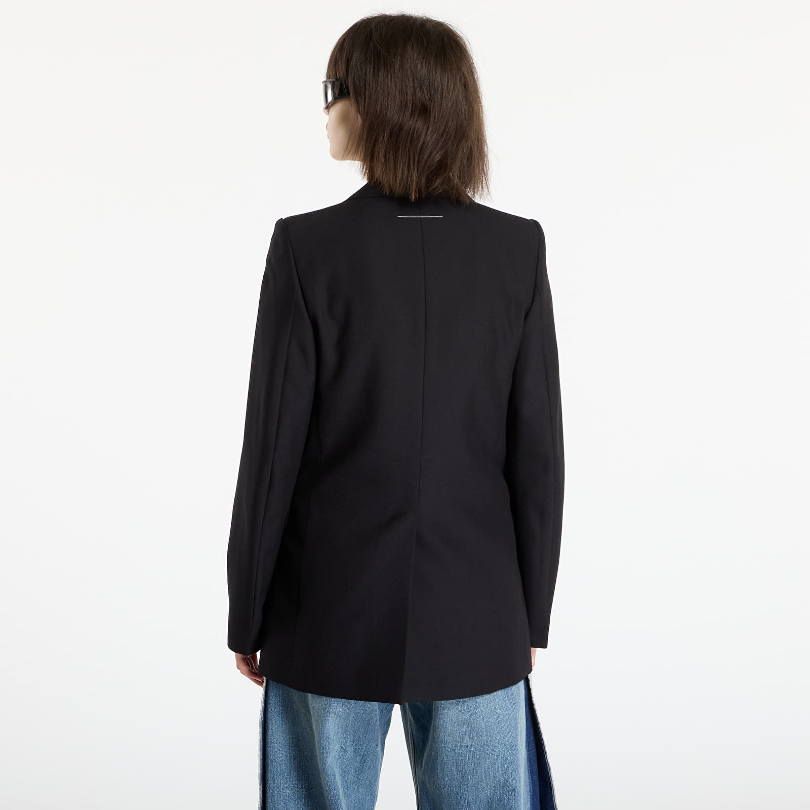 Jacken für Frauen MM6 Rtw Show Jacket Black