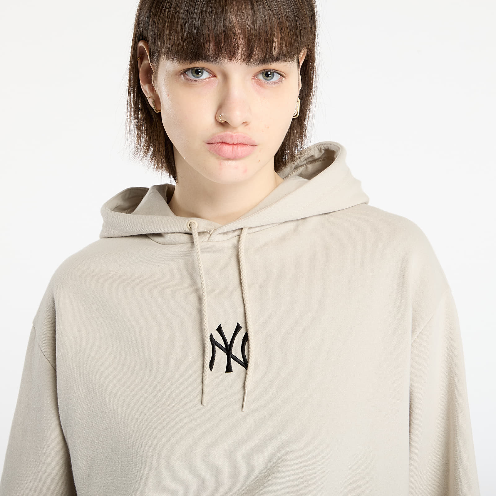 Vīriešu kapuces New Era MLB Nos Le Midi Hoodie New York Yankees UNISEX Stone