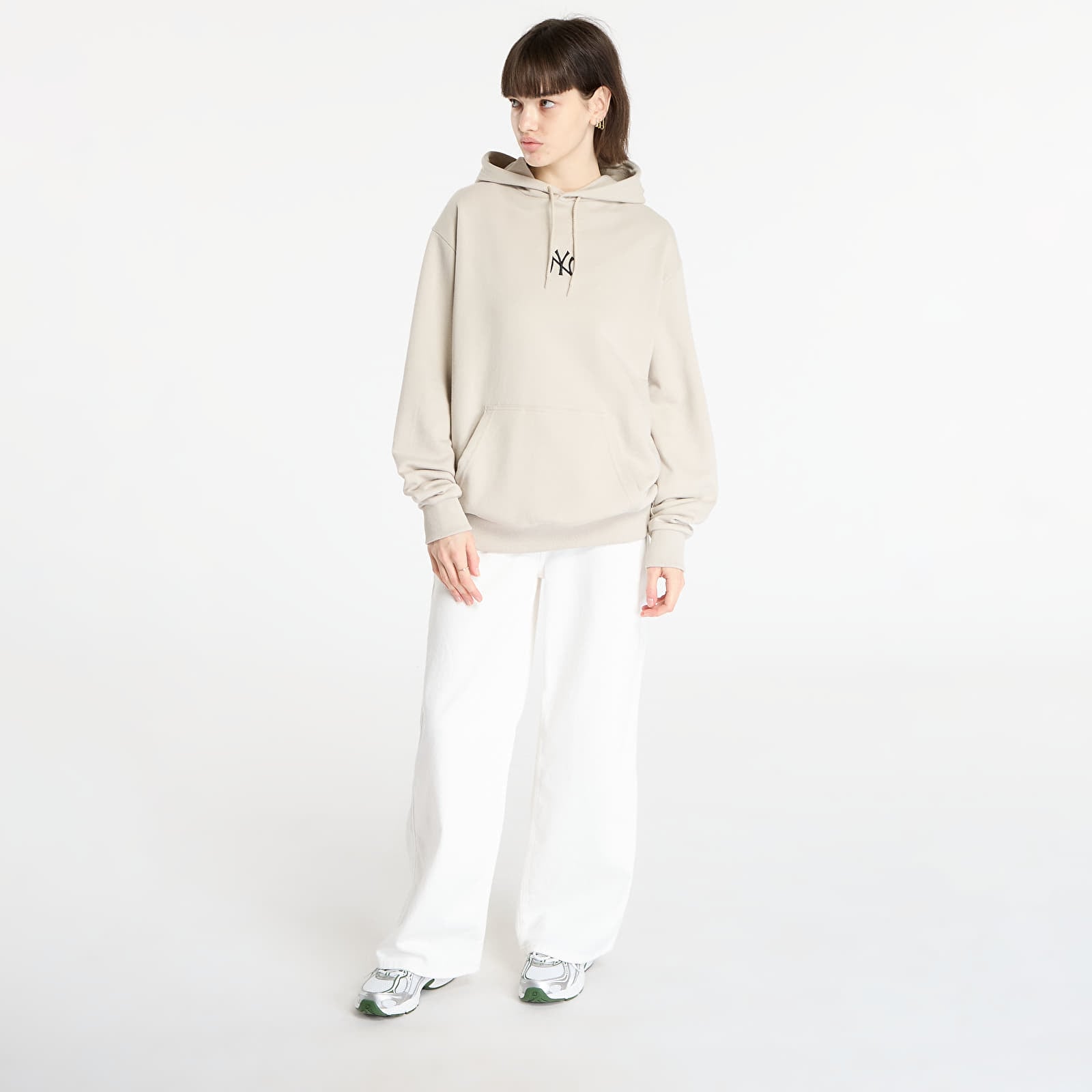 Vīriešu kapuces New Era MLB Nos Le Midi Hoodie New York Yankees UNISEX Stone