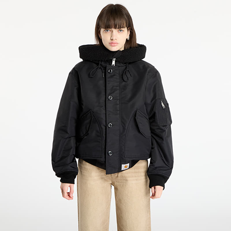 Jacka Carhartt WIP Hd Oltera Bomber UNISEX Black/ Black