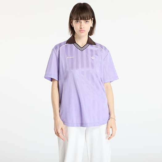 T-Shirt adidas x Wales Bonner Football T-Shirt UNISEX Light Purple