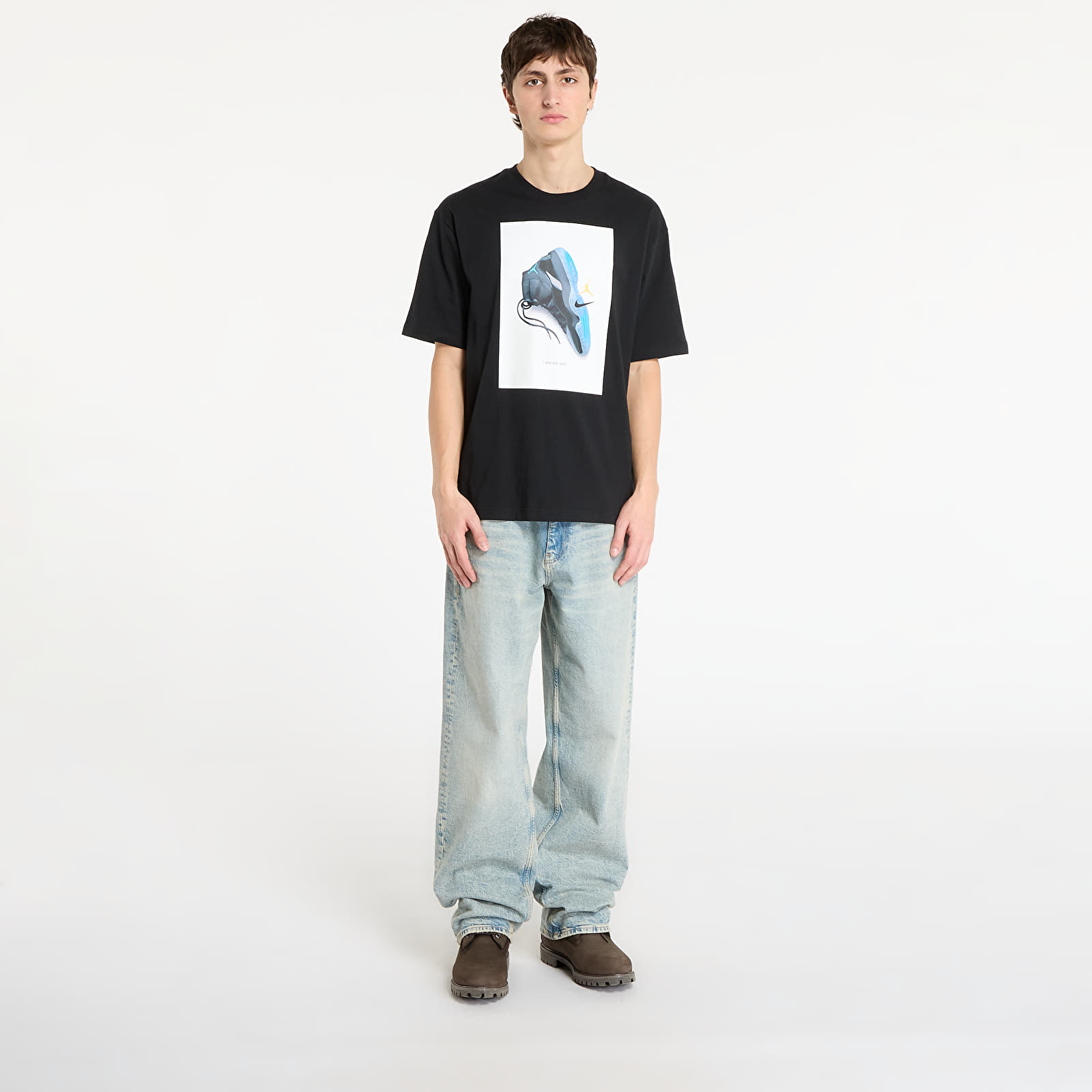 Trička Jordan Brooklyn Men's T-Shirt Black