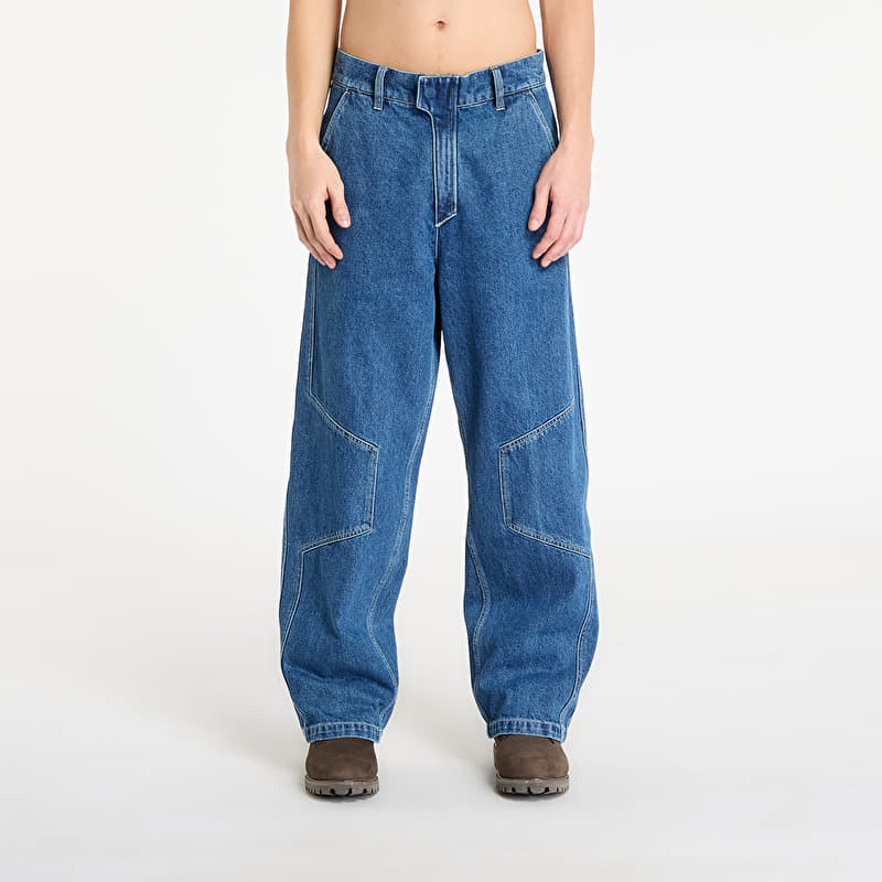 PLEASURES Position Baggy Jeans Indigo