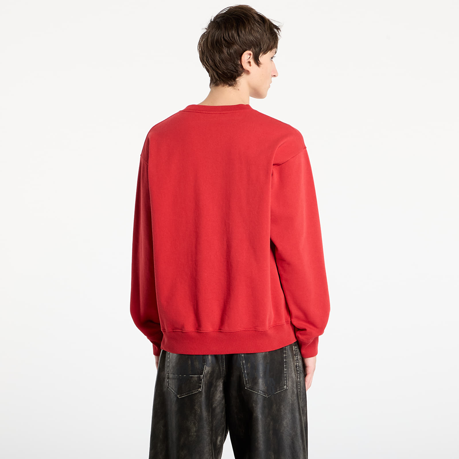 Sweats à capuche homme Sporty & Rich California Emblem Crewneck UNISEX Ruby