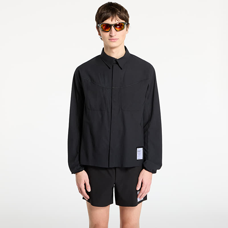 Футболка Satisfy PeaceShell River Shirt Black