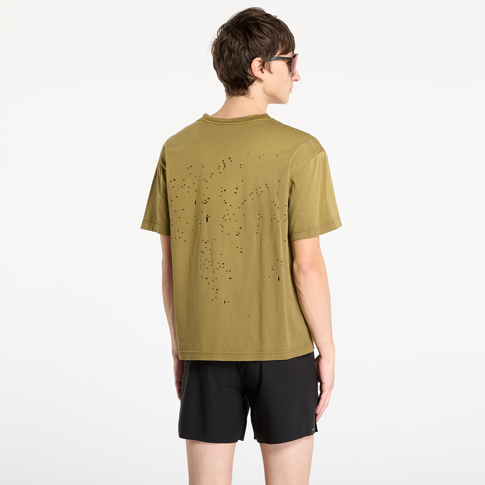 Männer T-Shirts Satisfy MothTech T-Shirt Sun Bleached Military Olive